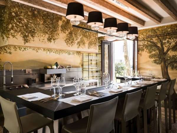 Aman Venice, Italy - Dining - Palazzo Kitchen Table, Private Dining