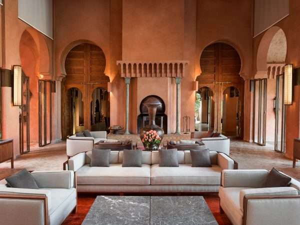 Amanjena, Morocco - Lobby Lounge Fumoir
