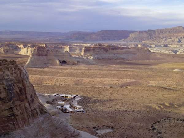 Amangiri  Aerial & Valley View fr Mesa 2