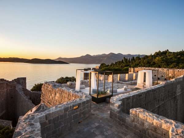 Fortress sunset
