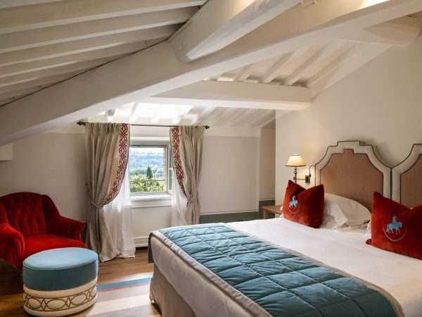 Detail of the room 149 at La Curia House in Borgo San Felice, Loc.San Felice,Castelnuovo Berardenga