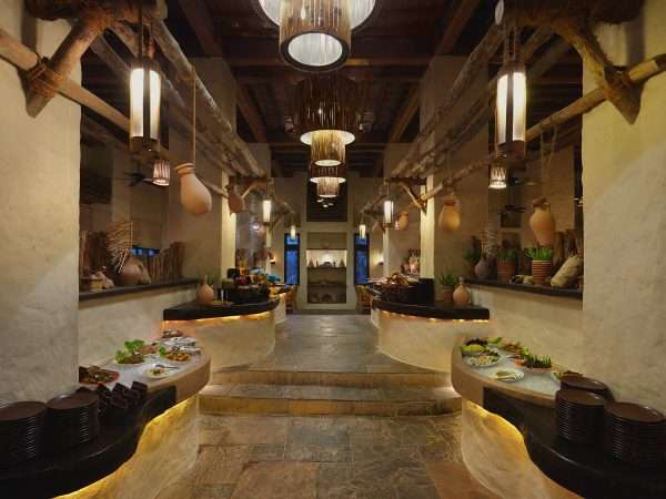 Spice_Market_interior_buffet_night