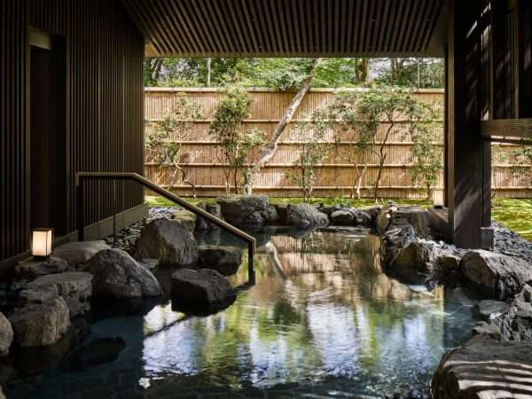 Aman Kyoto, Japan - Aman Spa - Outdoor Onsen 2