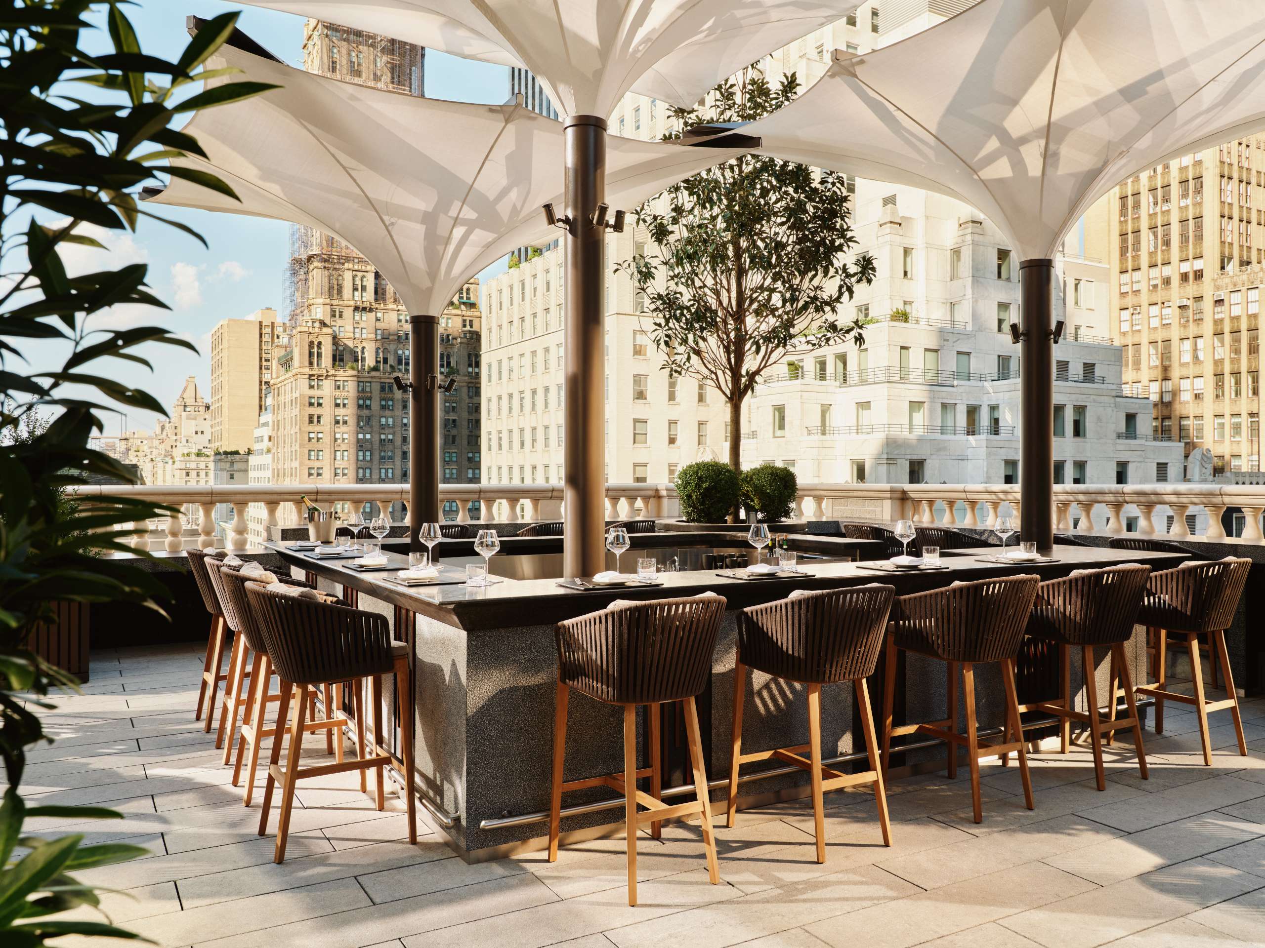 Aman New York, USA - Garden Terrace, bar