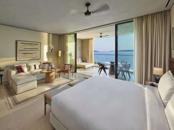 Mandarin Oriental Costa Navarino Suite 201 Bedroom_1