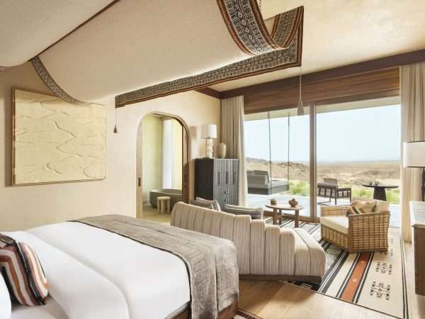 Wadi King Room_bedroom view