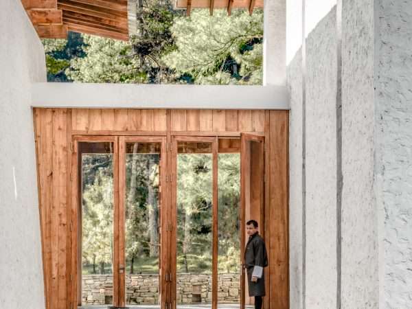 Amankora, Bhutan - Accommodation, Thimphu Lodge, Outdoor Terrace with lounge seating