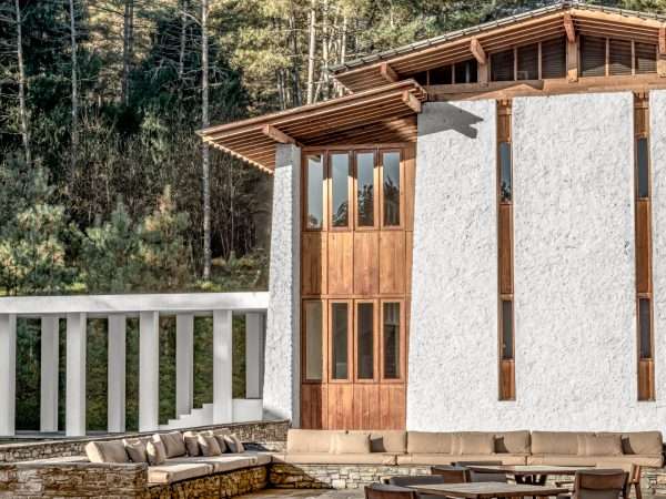 Amankora, Bhutan - Accommodation, Thimphu Lodge, Outdoor Terrace