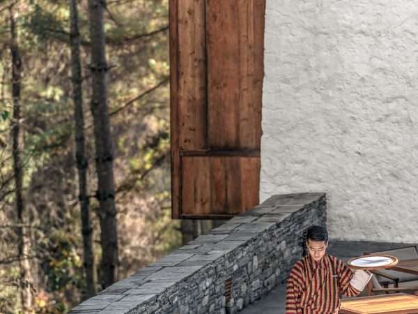 Amankora, Bhutan - Accommodation, Thimphu Lodge, Outdoor Terrace