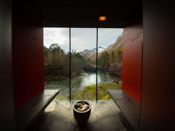 Bath house steam room