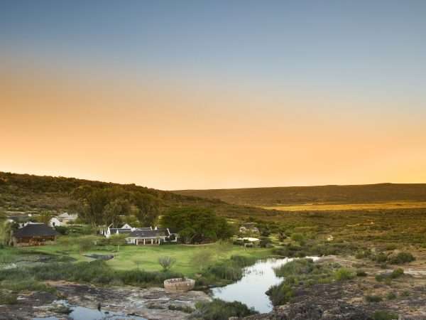 13. Bushmans Kloof exterior sunset