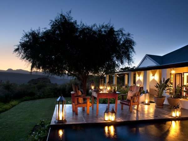 19. Bushmans Kloof Koro Lodge evening exterior