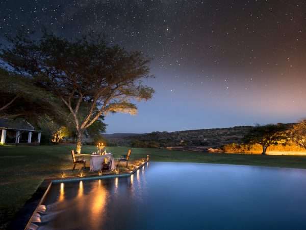 23. Bushmans Kloof Private Dining under the stars