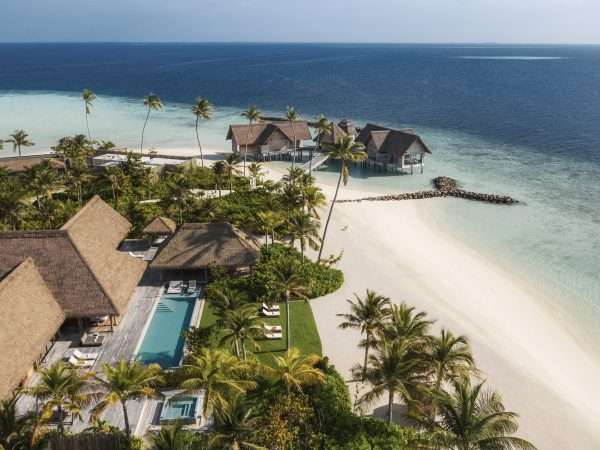 Ithaafushi_The_Private_Island_Spa & Wellness_Aerial Spa View