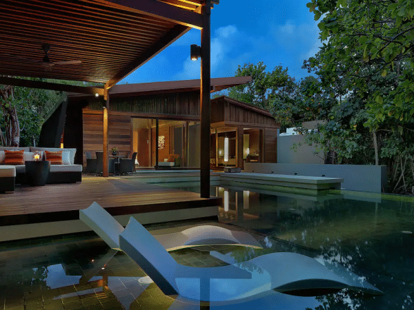 Park-Hyatt-Maldives-Hadahaa-P287-2-Bedroom-Park-Pool-Villa-Outdoor-Evening.16x9
