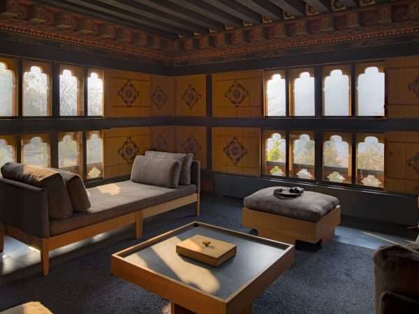 Amankora, Bhutan - Accommodation, Punakha Lodge, Farmhouse Interior