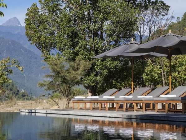 Amankora, Bhutan - Accommodation, Punakha Lodge, Swimming Pool