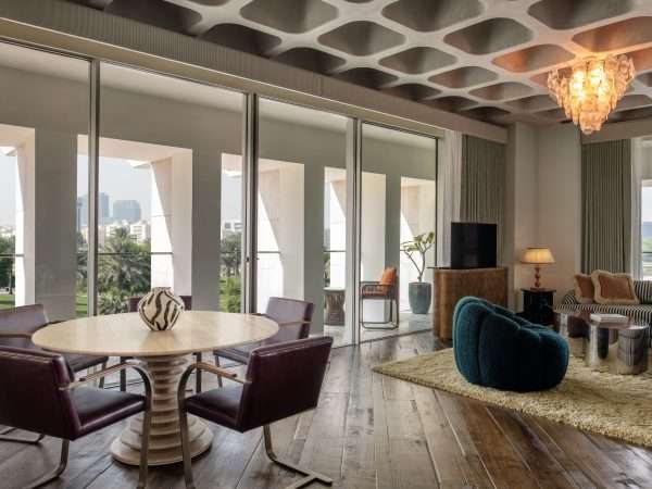 TheNedDoha_CornerSuite_Dining_ParkView