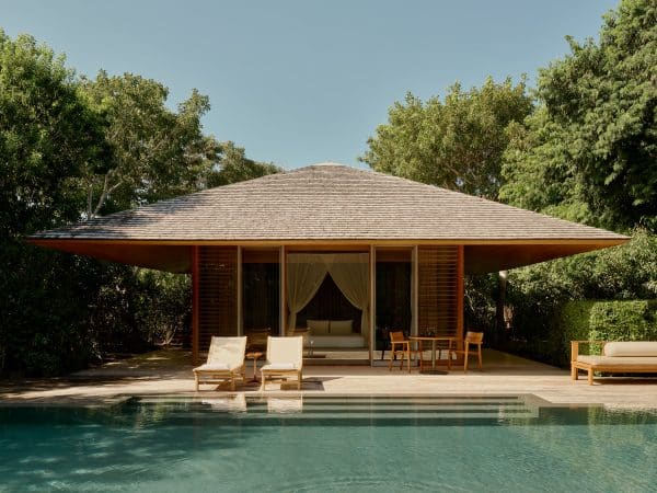 Amanyara, Turks & Caicos - Accommodation, Pool Pavilion, Outdoor Living Area_1