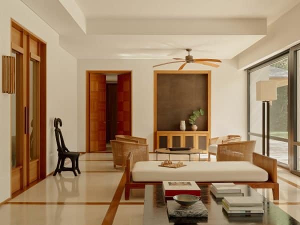 Amanyara, Turks & Caicos - Accommodation, Two Bedroom Villa, Living Area_1