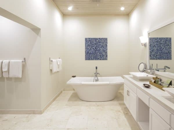 3 - Curtain Bluff Terrace Pool Suite Bathroom