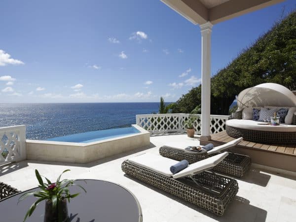 4 - Curtain Bluff Terrace Pool Suite Balconyjpg