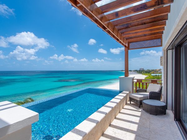 Spiaggia vista dalla Beachfront Suite