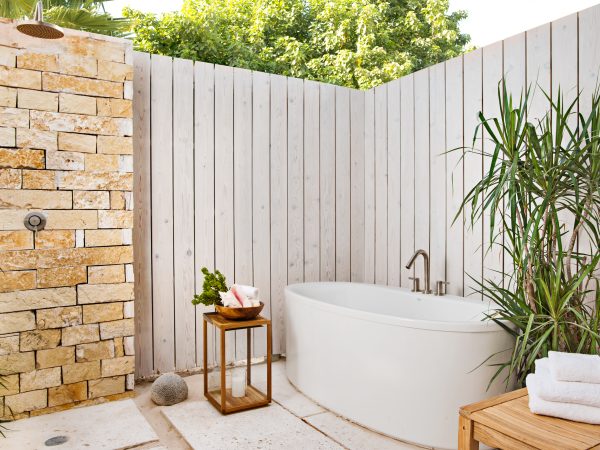 17.4 Sailrock Resort-Beachfront Villas-Outdoor Shower Garden-1