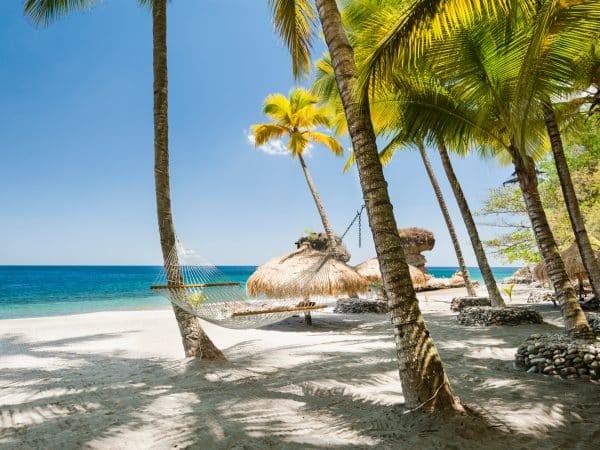 Anse Mamin, St Lucia, Caribbean