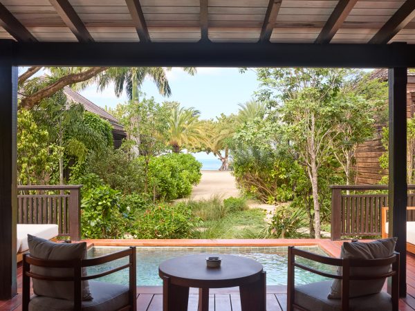 Hermitage Bay - Garden Pool Villa Suite Terrace - HBGPVS002L