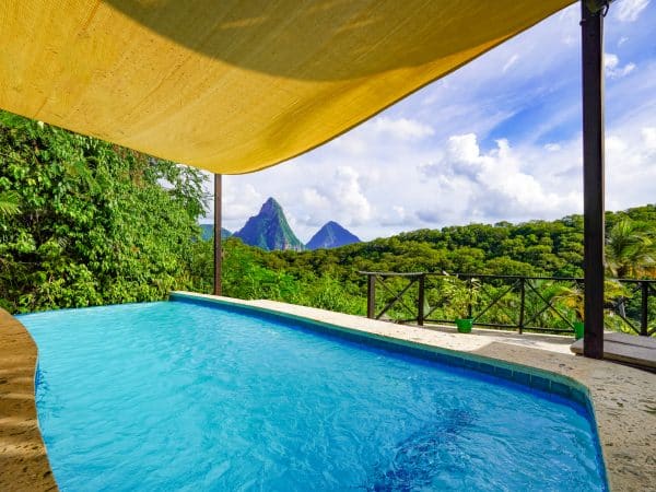 anse chastanet-pool suite