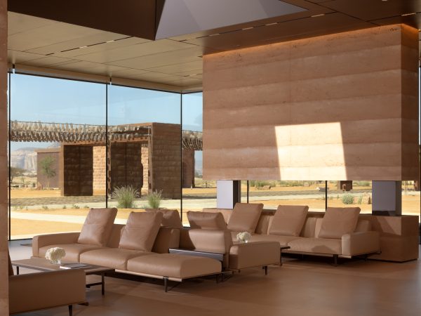 sofa and dining