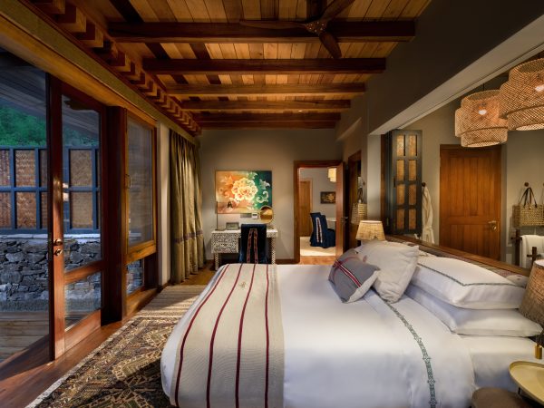 Bhutan-Punakha-River-Lodge-Family-Suite-Bedroom